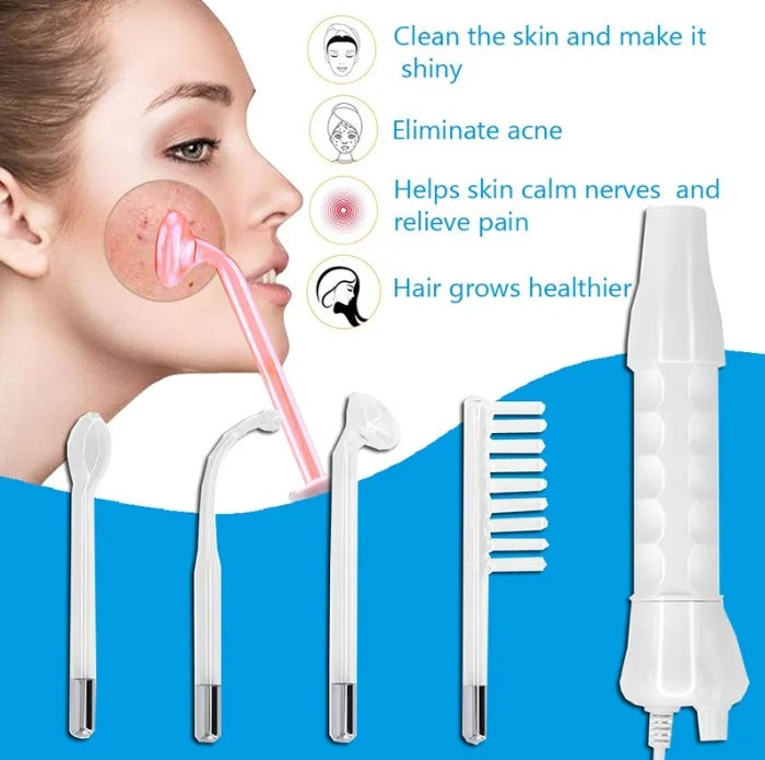 Limpiador facial alta frecuencia 4 Elect