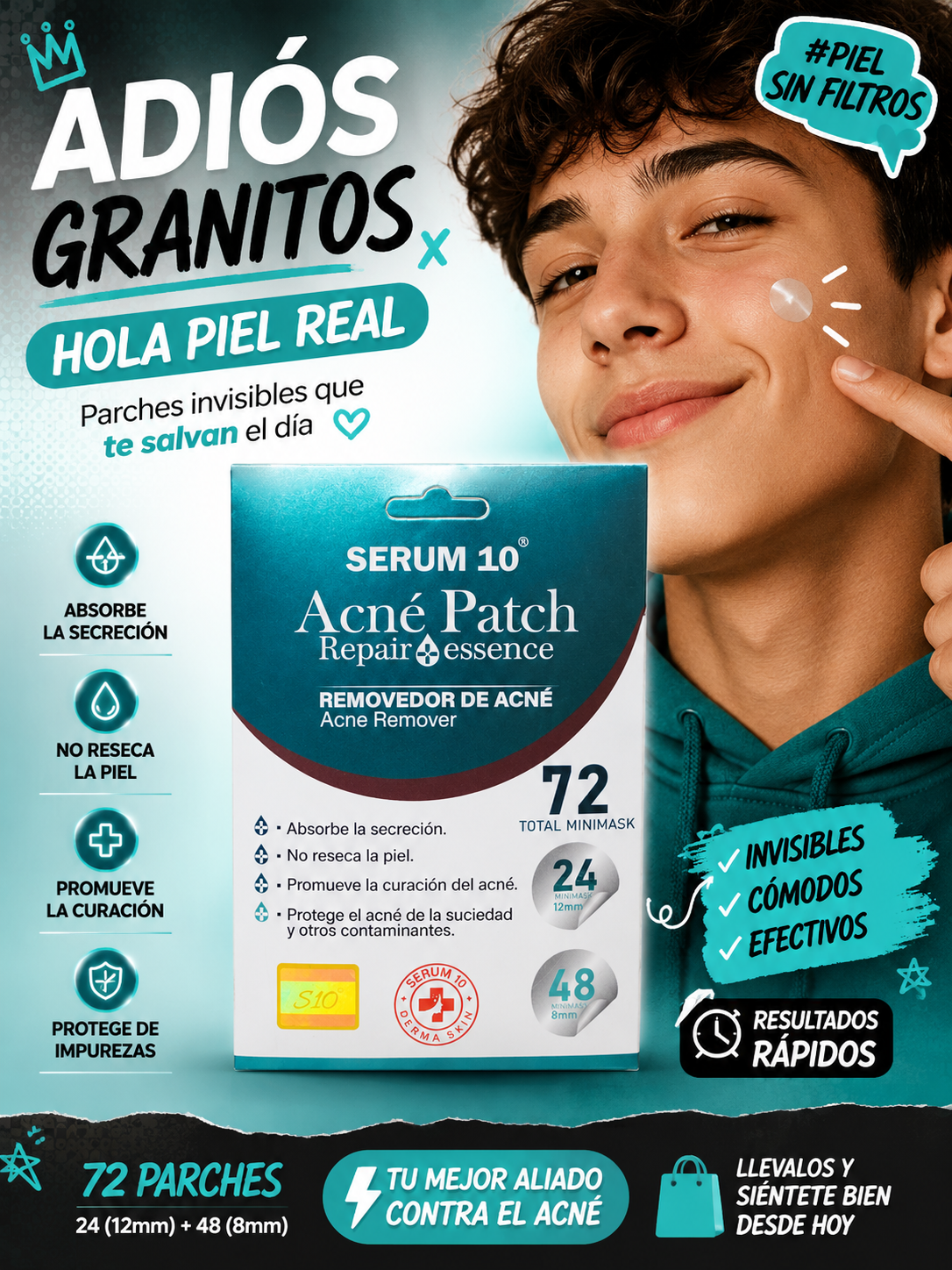🔥 ¿GRANITO JUSTO HOY? TRANQUI. TU PARCHE LO CUBRE. 😎